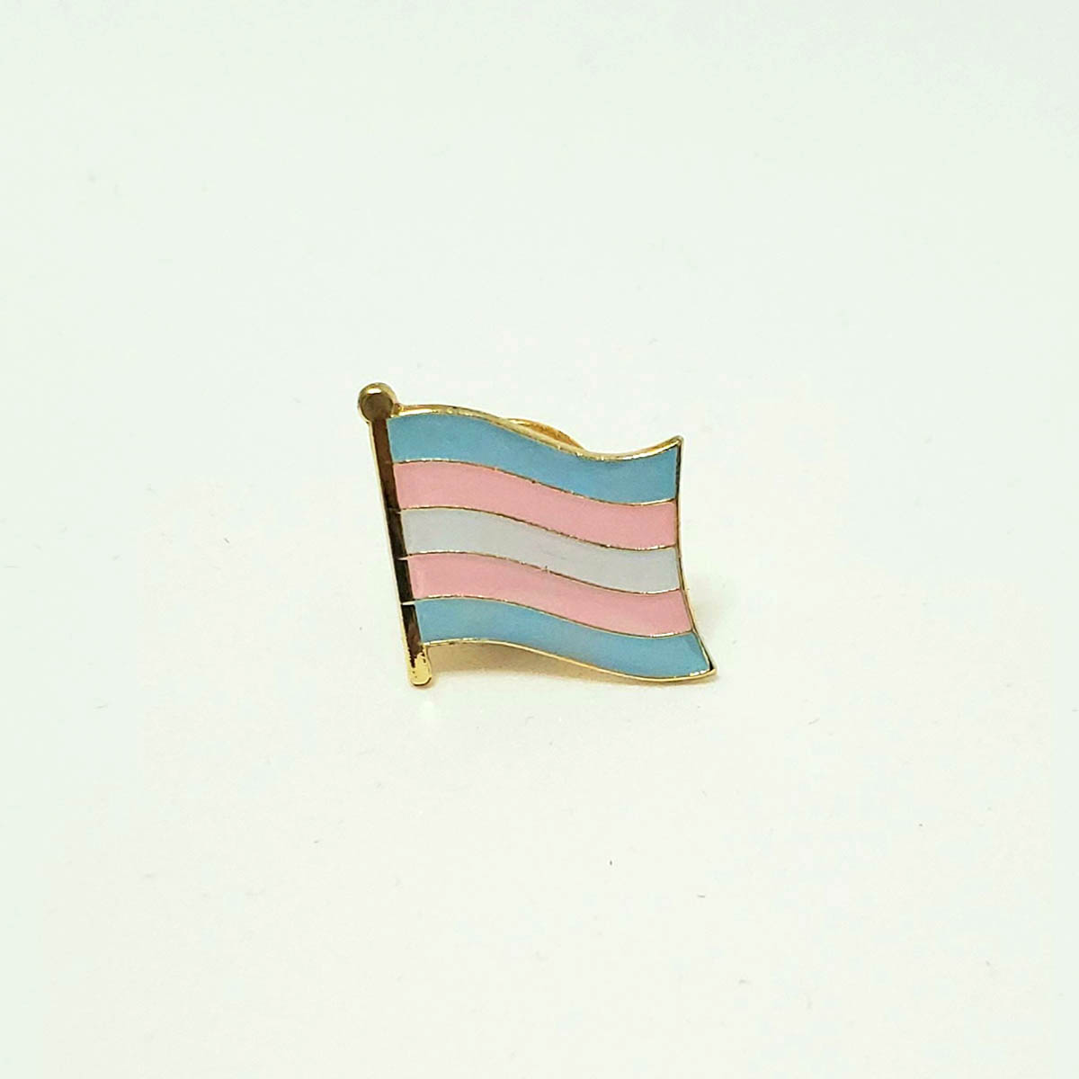 Trans Flag Lapel Pin - Gender Unbound